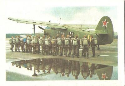 Russian Paratrooper Pocket Calendars 1993