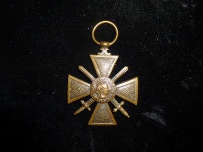 WWI French Croix De Guerre Medal 1918