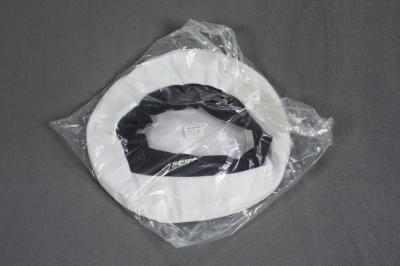 USN Navy White Visor Cap Cover New Medium