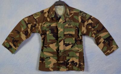 Army BDU Woodland Field Shirt Coat 82nd Airborne