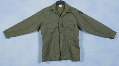 Army OD Sateen Field Shirt Airborne