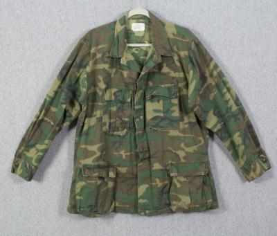 Post Vietnam ERDL Field Coat Shirt Large