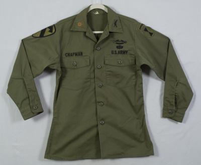 US Army Sateen Shirt 1st Cavalry Direct Embroidery