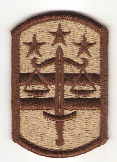 Desert Subdued Patch 260th MP Brigade 