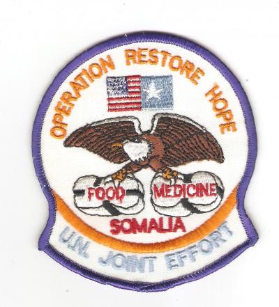 Operation Restore Hope Somalia UN Joint Effort