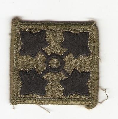 Patch 4th Infantry Division Subdued