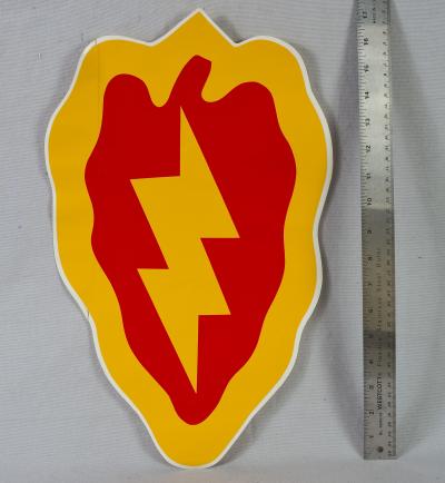 Decal 25th Infantry Division Large