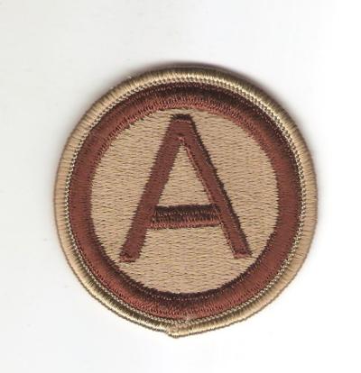 US Patch 3rd Army Desert Subdued