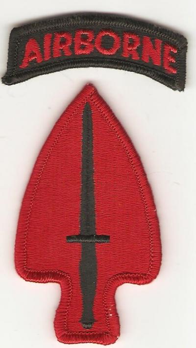 US Army Special Ops Command Patch