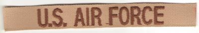 USAF Air Force Desert Tape Patch