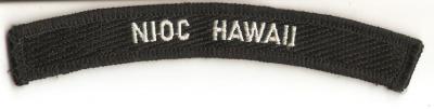 Navy NIOC Hawaii Rocker