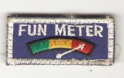 USAF Fun Meter Moral Patch