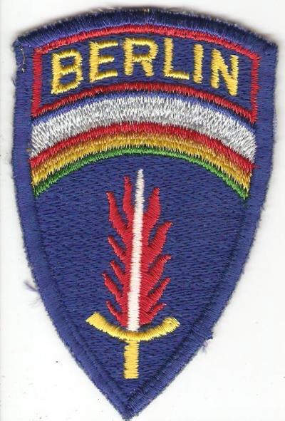 Patch Berlin Brigade German Made