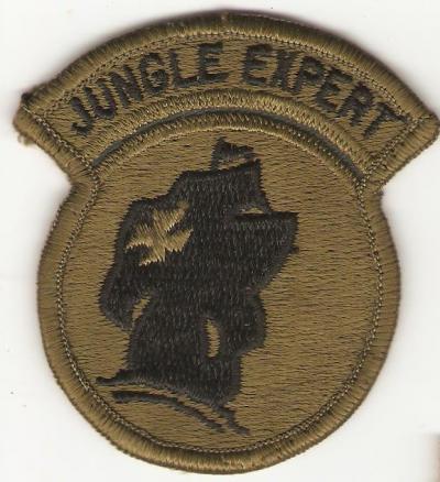 US Army Jungle Expert School Patch