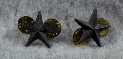 Brigadier General Insignia Pins Pair 