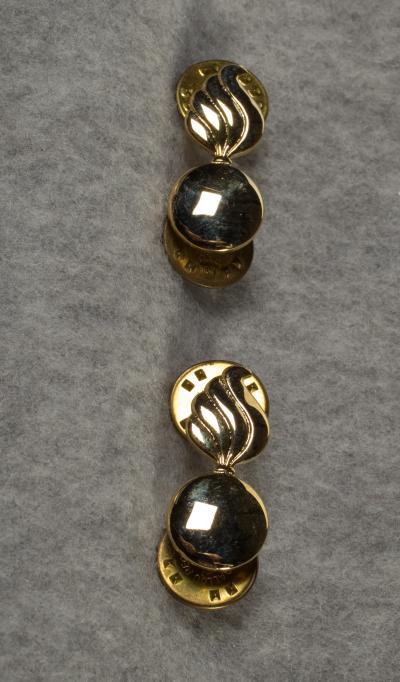 Army Ordnance Officers Collar Insignia Pair