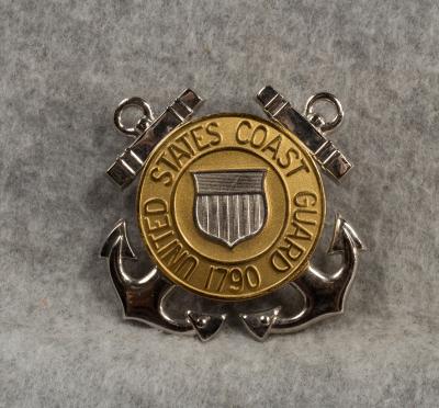 Coast Guard Visor Cap Hat Badge Insignia