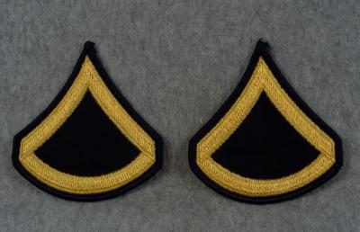 US Army Private First Class Rank Male