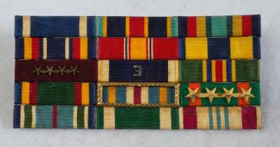 USN Navy Ribbon Rack 15 Place