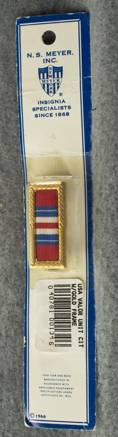 Army Valorous Unit Citation Ribbon Bar