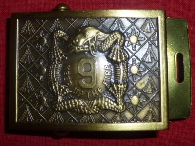 9th Infantry Regiment Belt Buckle