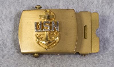 USN Navy Belt Buckle