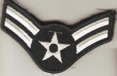 USAF Airman 1st Class Rank Pair Female