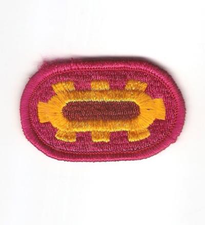 Patch Oval 801st Maintenance Battalion