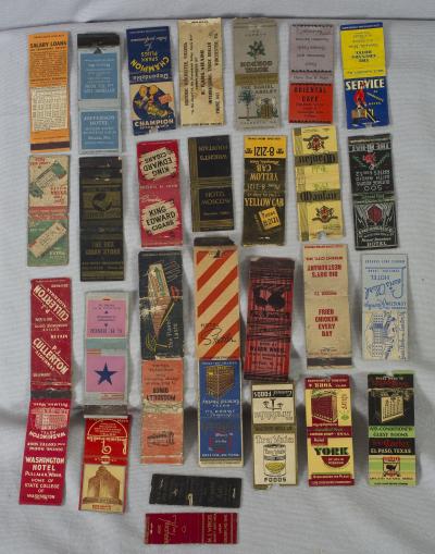 Vintage Matchbook Covers 1930s 1940's Lot of 30 #1