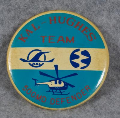 Kal Hughes 500MD Defender Helicopter Button