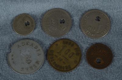 Tokens Mayfair Arcadia Mills 6 Total