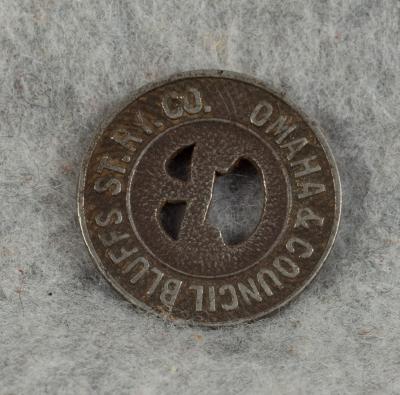 Omaha Council Bluffs Transit Token