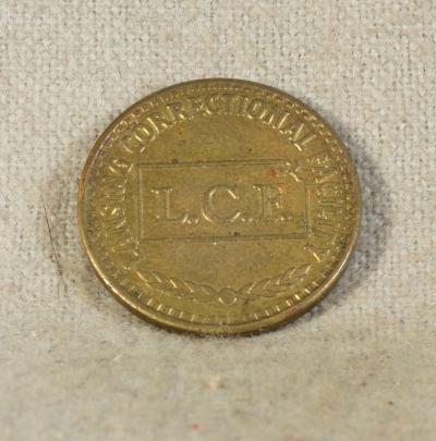 Lansing Kansas State Prison Commissary Token