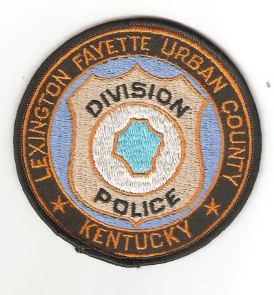 Lexington Fayette Urban Kentucky Police Patch
