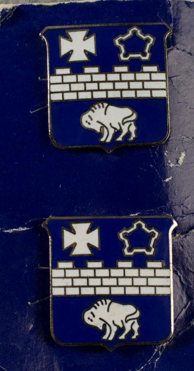 DUI DI Crest 17th Infantry Regiment Pair