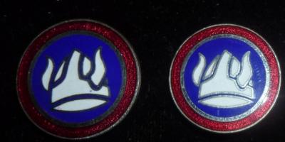 Unit Crest 47th Infantry Division Pair