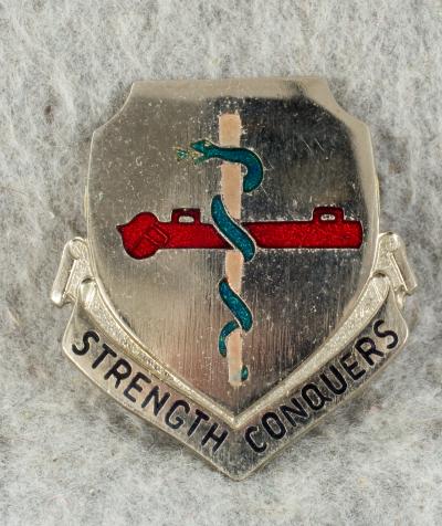 DUI DI Crest 45th Medical Battalion German Made