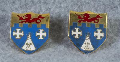 DUI DI Crest 12th Infantry Regiment Pair Japan