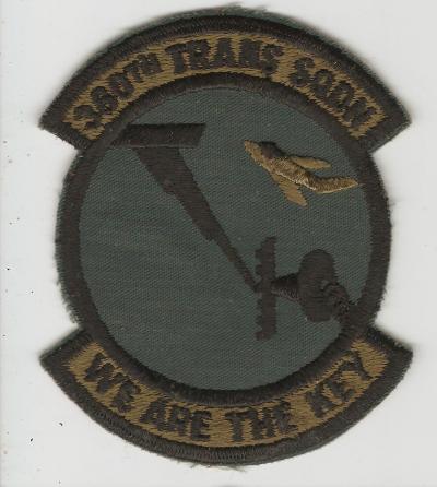 USAF Patch 380th Transportation Squadron