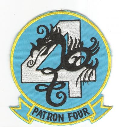 Navy Patch Patron Four 4 Patrol Squadron VP-4