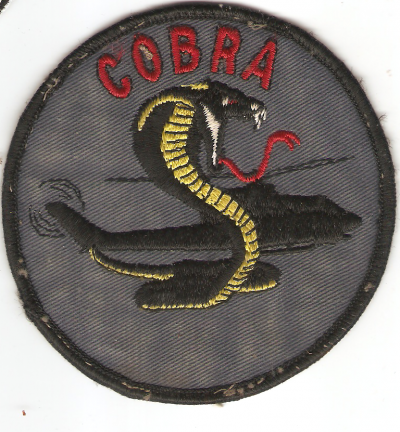 Flight Patch Helicopter Cobra 