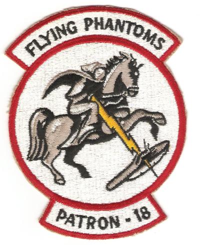 USN Navy VP-18 Patron 18 Patrol Squadron Patch