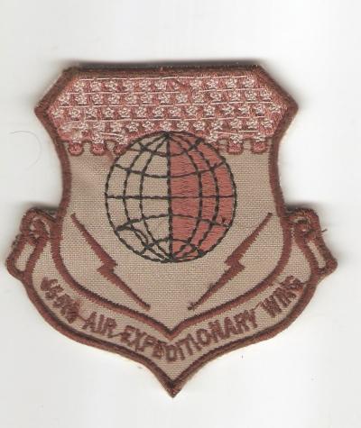 Patch 455th Air Expeditionary Wing Theater Made