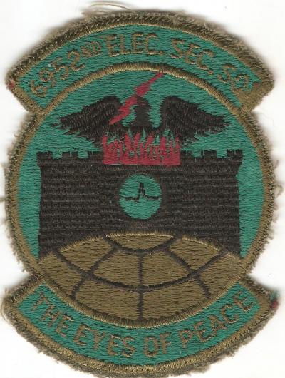 Flight Patch 6952nd Elec Sec Sq