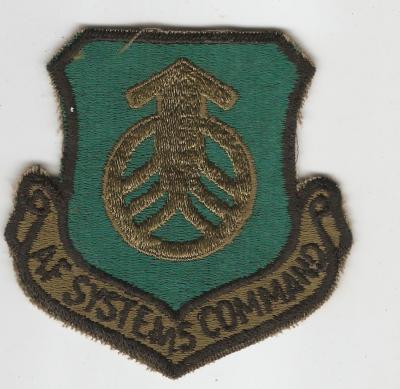 USAF Air Force Systems Command Patch