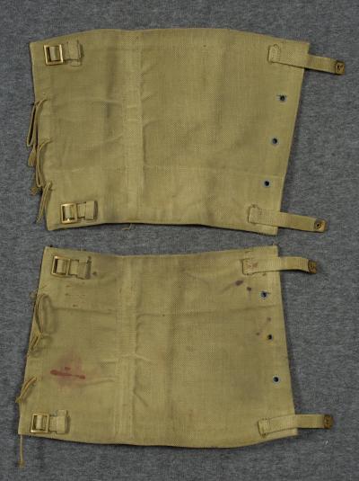 WWII Canadian British Spats Leggings