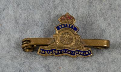 British artillery Pin