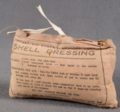 WWII British Field Dressing Bandage RAF