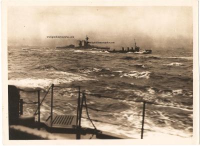 British Press Photo Navy Men of War