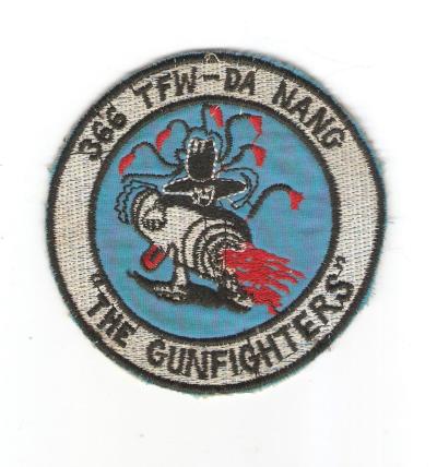 Patch 366th TFW Da Nang Gunfighters Repro